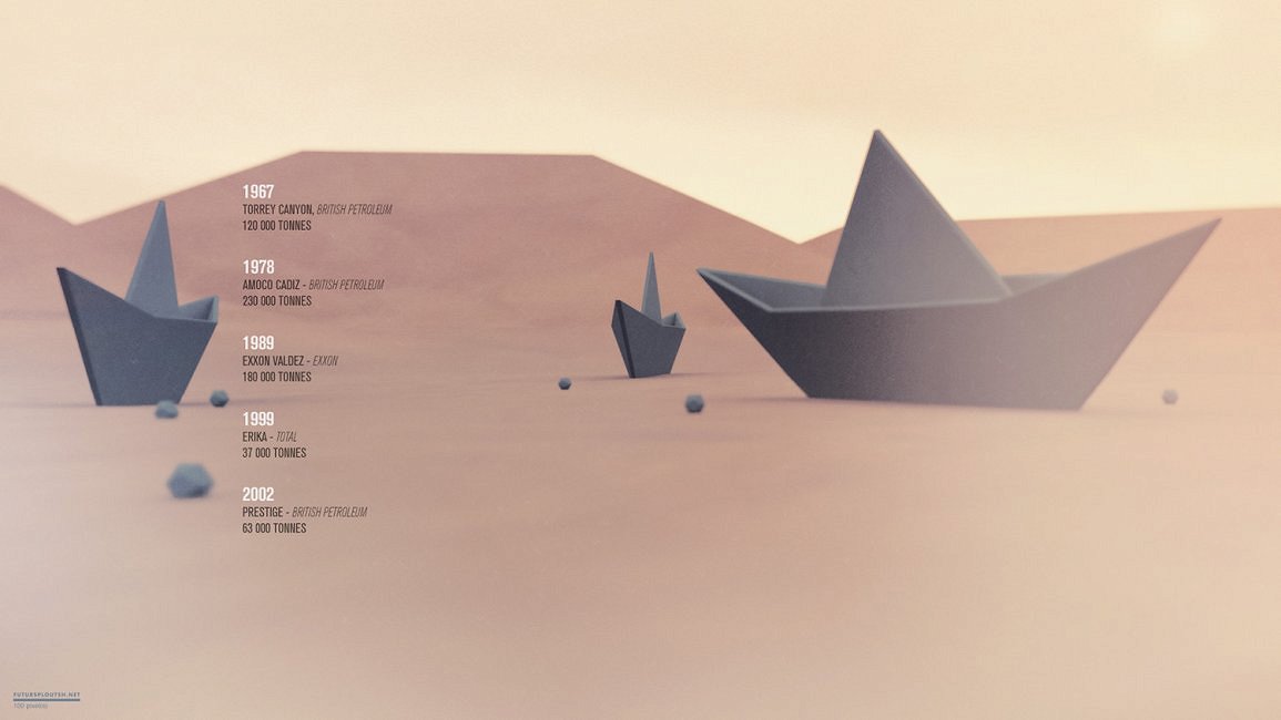 Un Bateau sur l'eau, expérimentation 3D, © Mathieu Besson