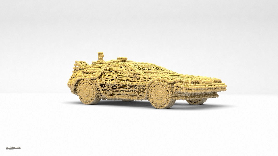 Expérimentation 3D #6, © Mathieu Besson